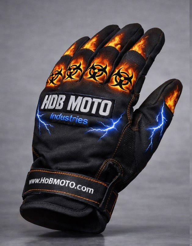 WUPZ Biohazard Voltage Moto Gloves