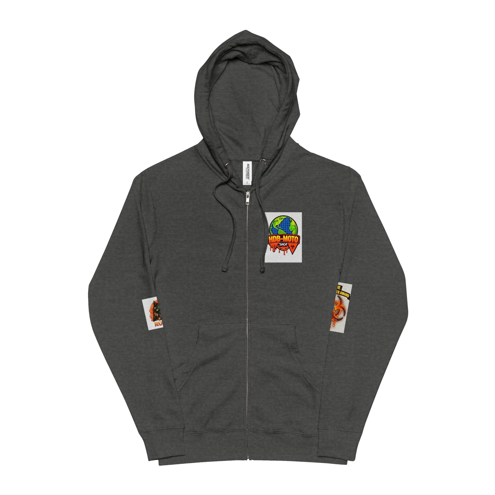 HDB Moto Dr. Ruf Wupz Iron Rider Award Zip Up Hoodie