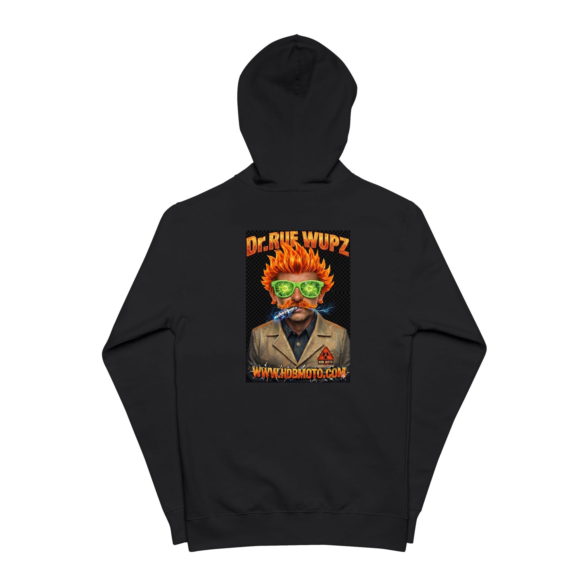 HDB Moto Dr. Ruf Wupz Biohazard Inferno Zip Up Hoodie