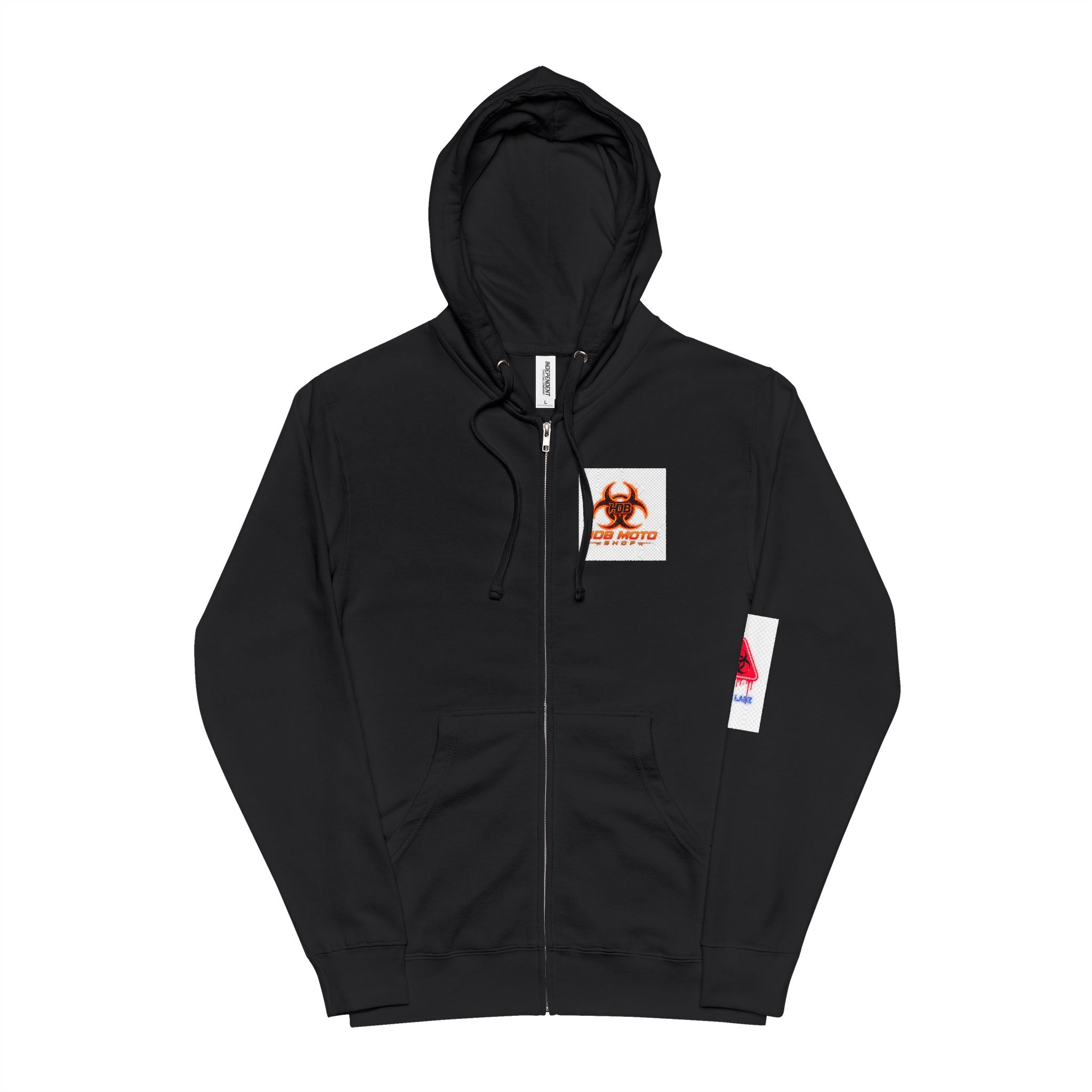 HDB Moto Biohazard Zip Up Hoodie