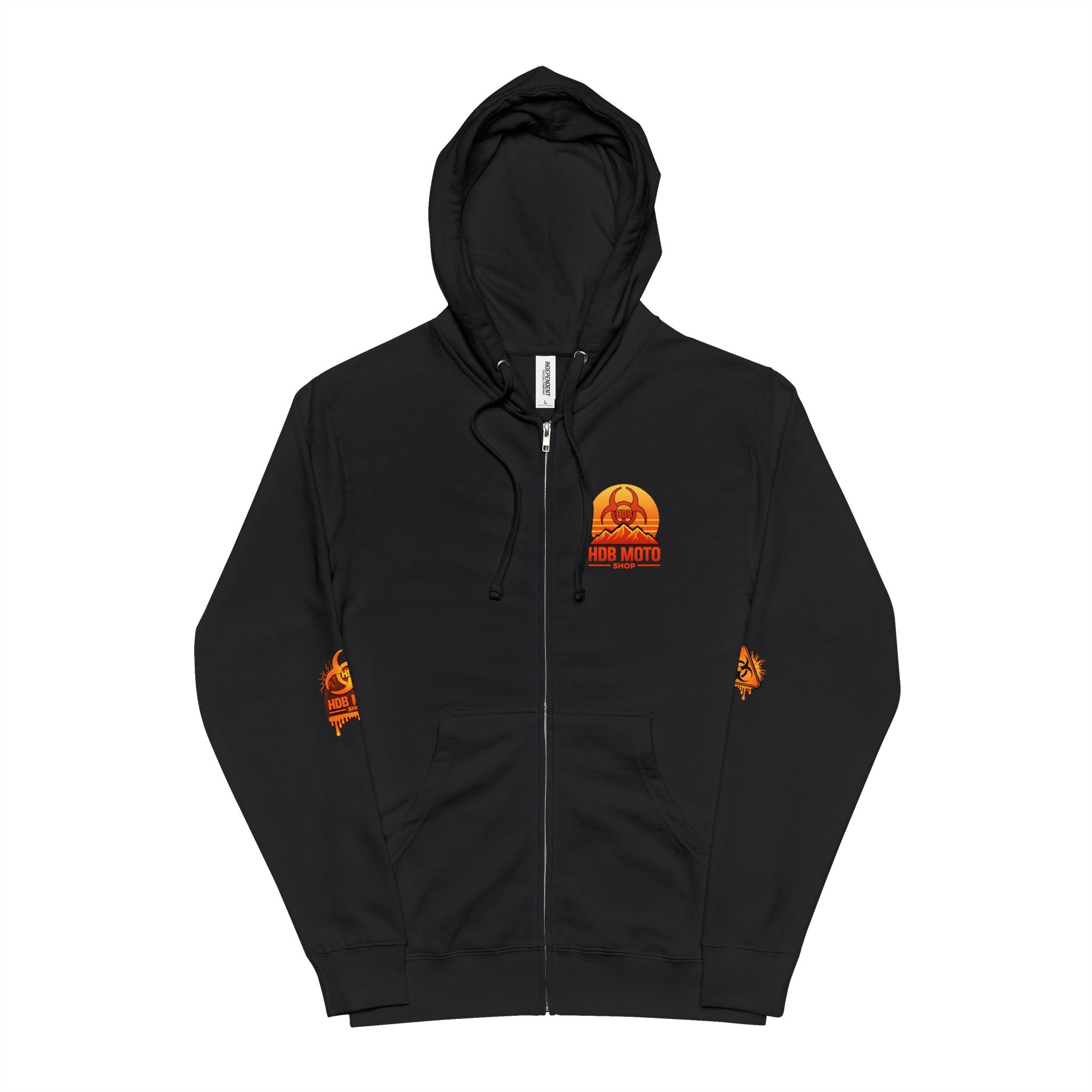 HDB Moto Dr. Ruf Wupz Biohazard Inferno Zip Up Hoodie