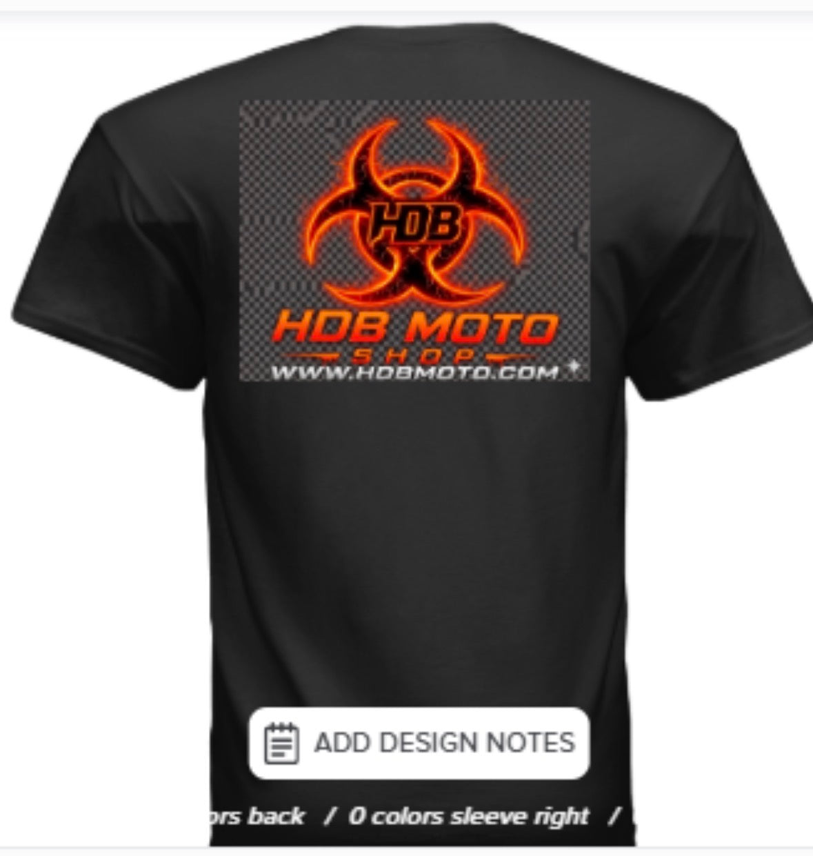 HDB Moto Biohazard Race Tee