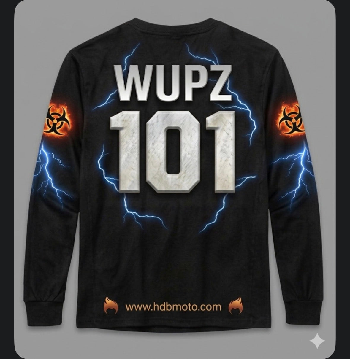WUPZ Biohazard Voltage Jersey (COMING SOON)