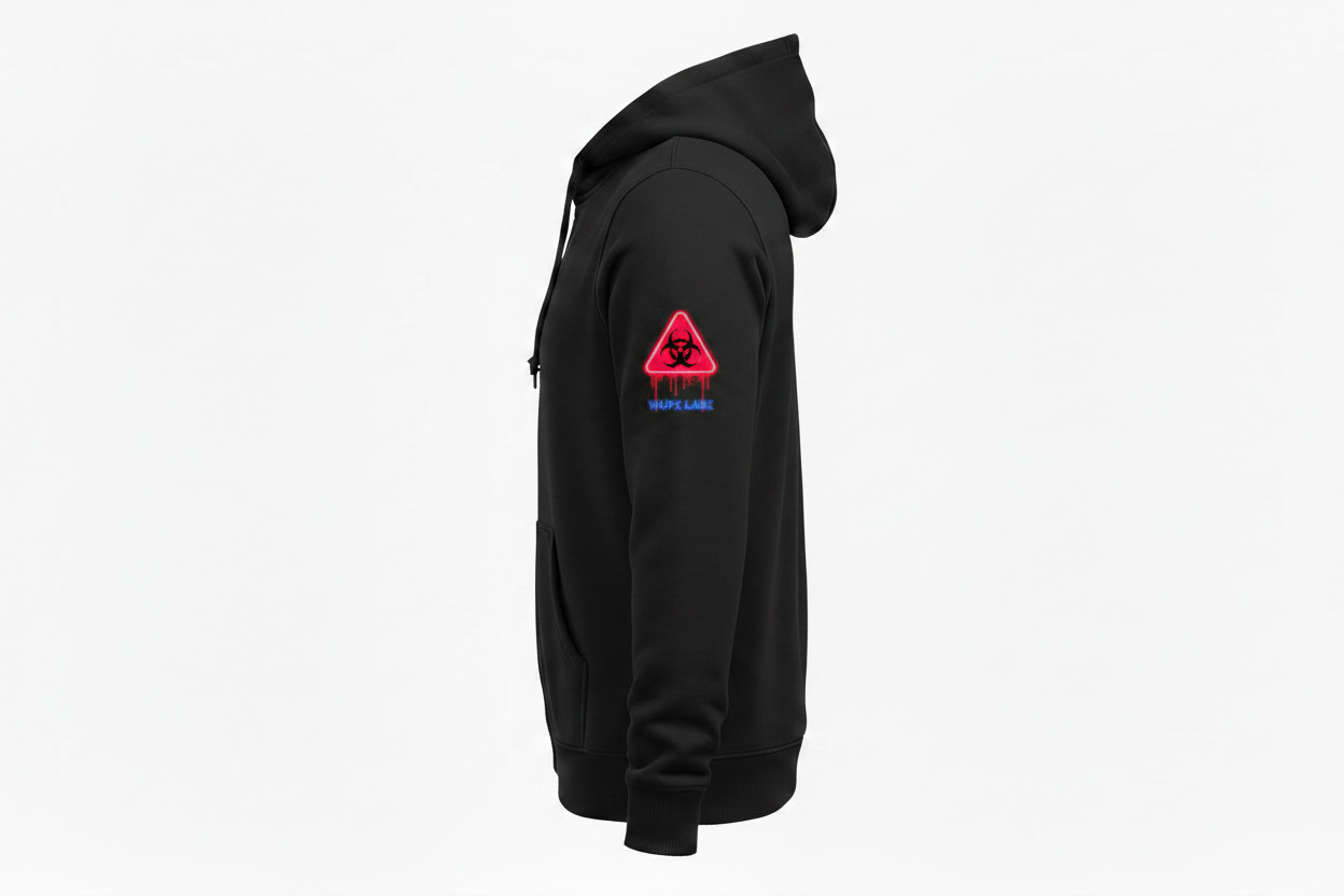 HDB Moto Biohazard Zip Up Hoodie