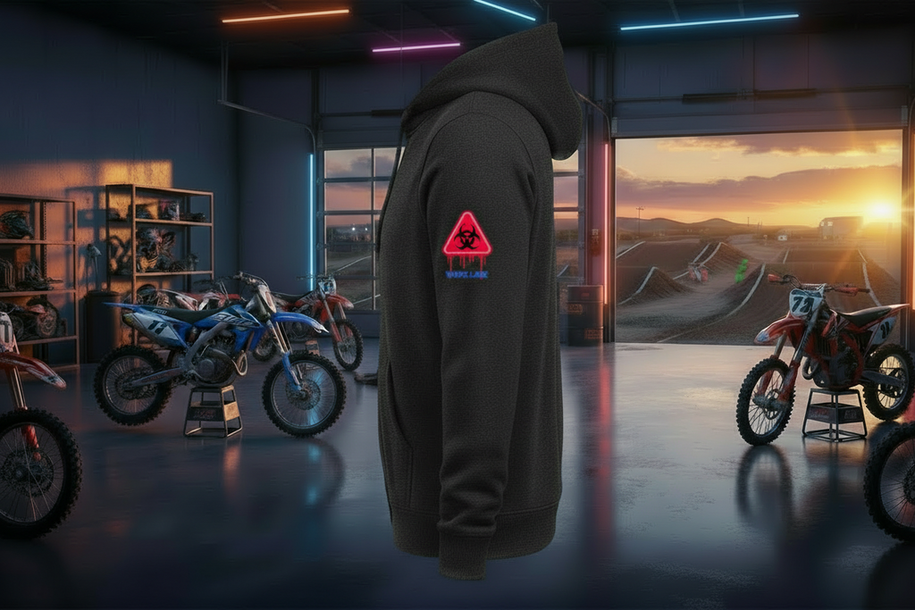 HDB Moto Biohazard Zip Up Hoodie
