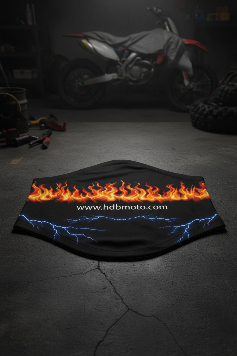 HDB Moto FlameStrike Neck Gaiter