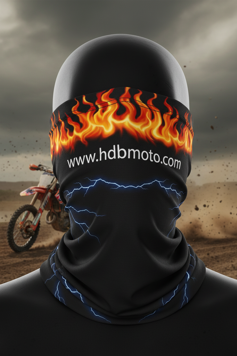 HDB Moto FlameStrike Neck Gaiter