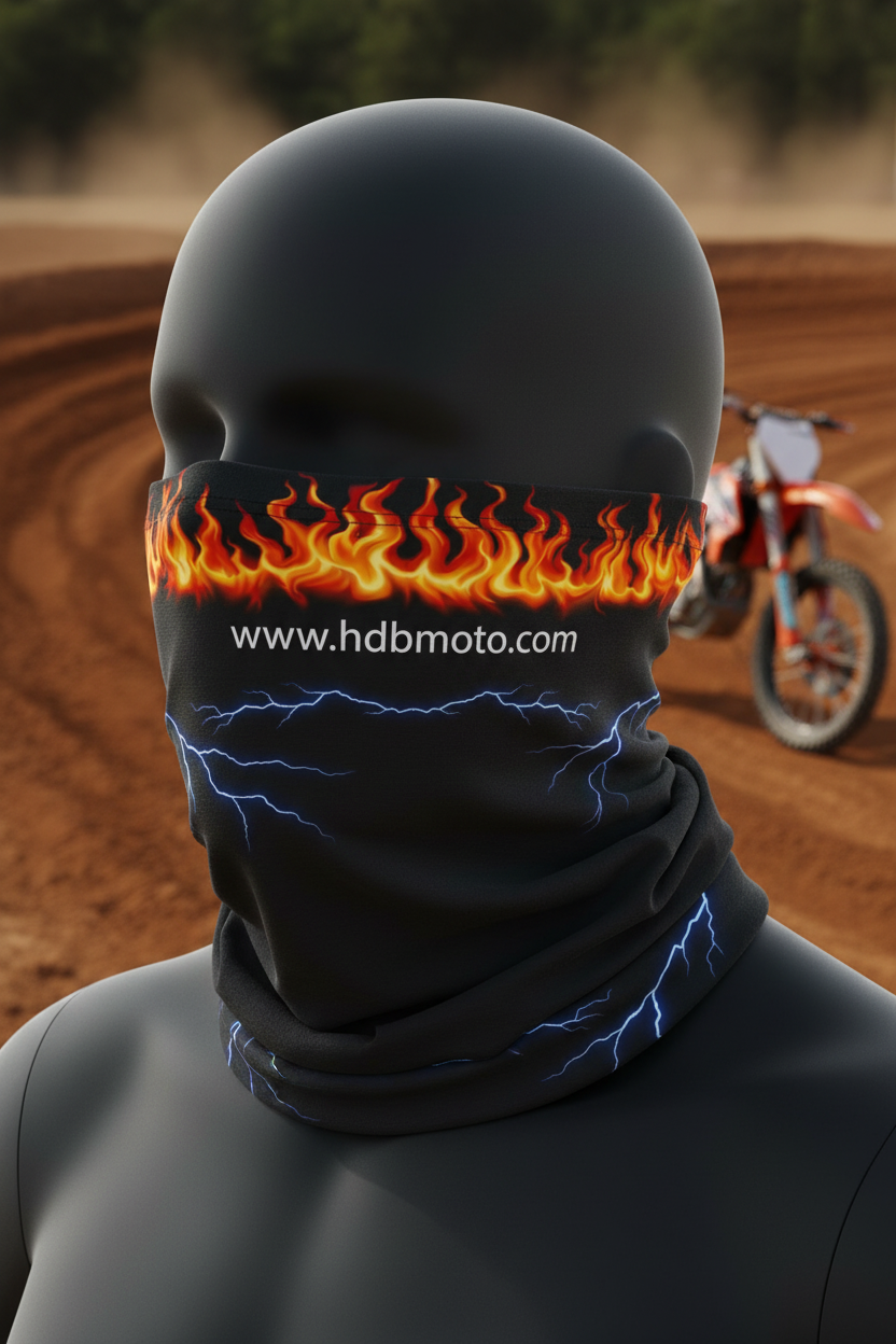 HDB Moto FlameStrike Neck Gaiter