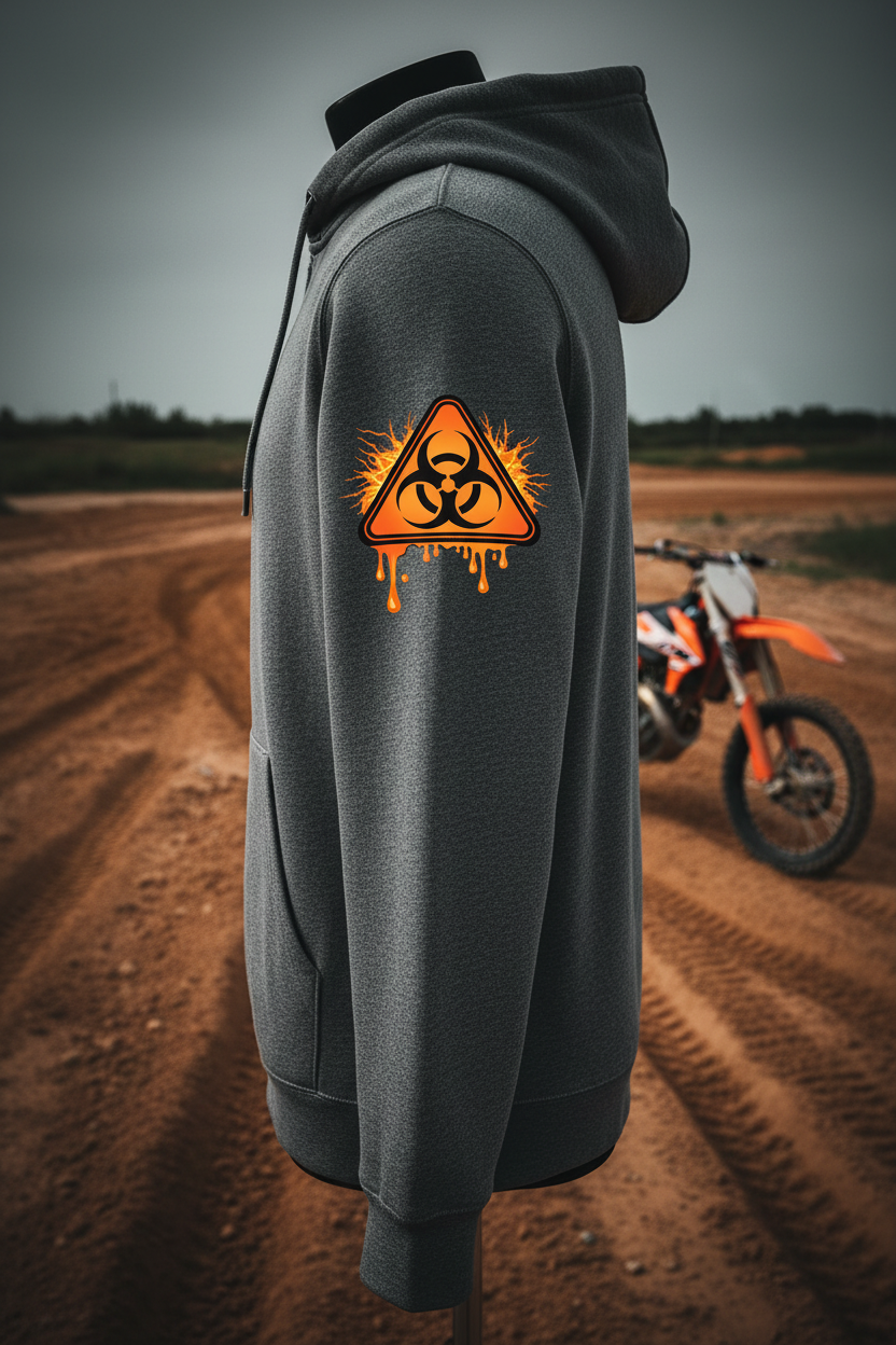 HDB Moto Dr. Ruf Wupz Ghost Rider Zip Up Hoodie
