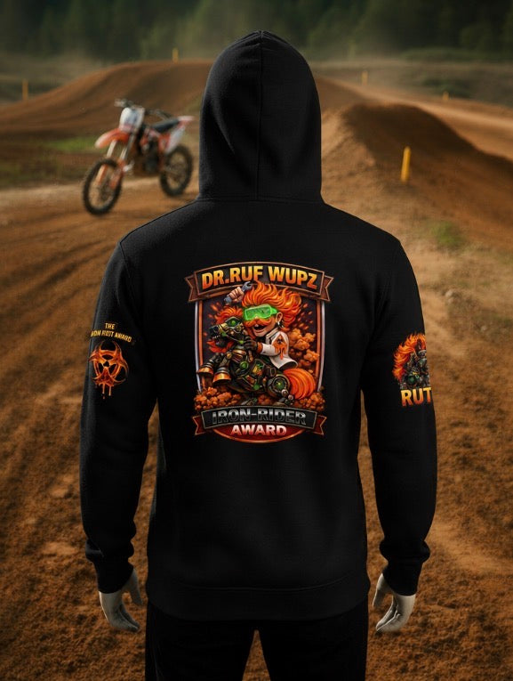 HDB Moto Dr. Ruf Wupz Iron Rider Award Zip Up Hoodie