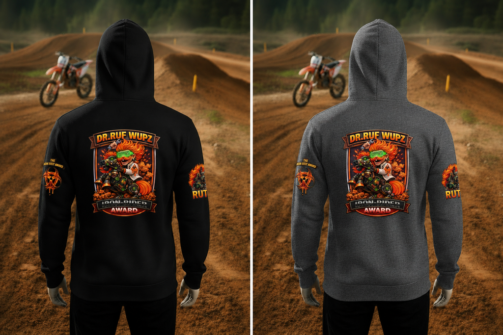 HDB Moto Dr. Ruf Wupz Iron Rider Award Zip Up Hoodie