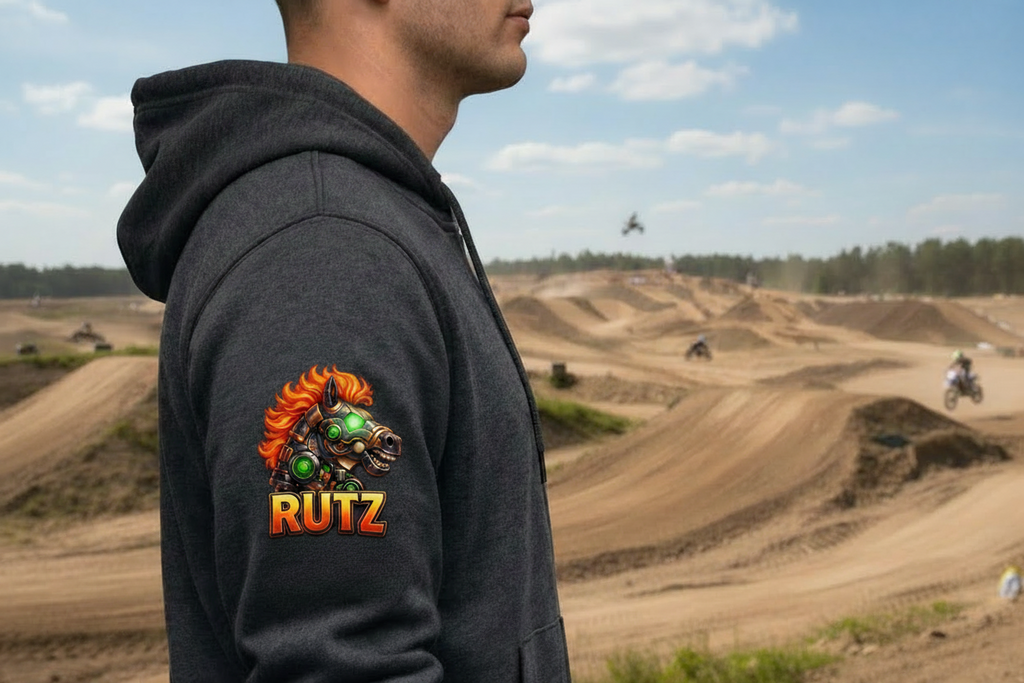 HDB Moto Dr. Ruf Wupz Iron Rider Award Zip Up Hoodie