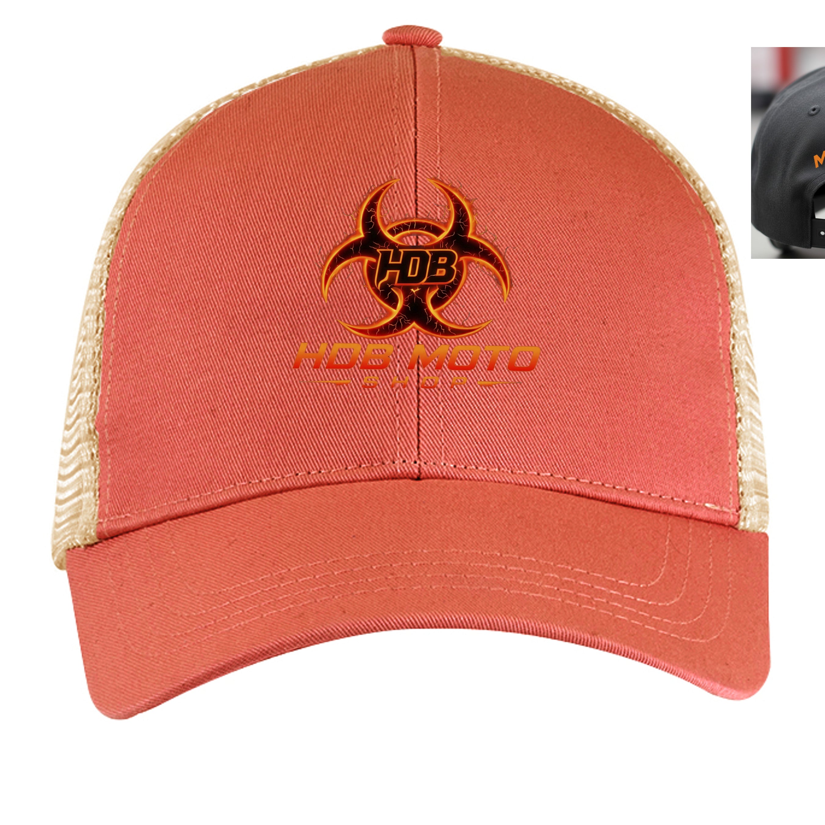 ORNGE POPPY / OYSTER - EC7070 - FRONT